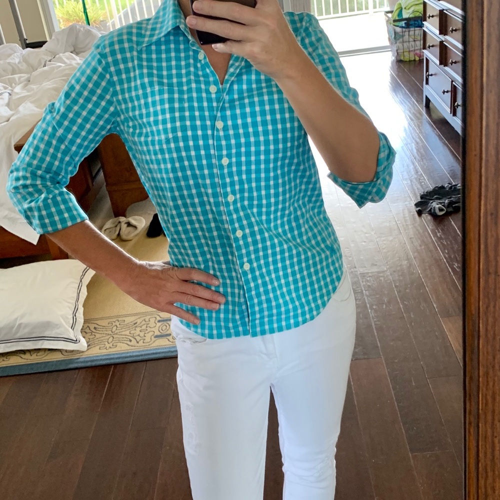 Lilly Pulitzer Turquoise Top